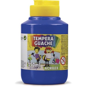 TINTA GUACHE 250ML AZUL ESCURO 559 ACRILEX