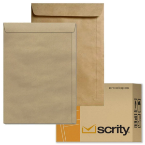ENVELOPE SACO KRAFT 176x250 C/250 UNIDADES SKN025 SCRITY