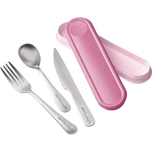 KIT TALHERES PICNIK ROSA MAPED