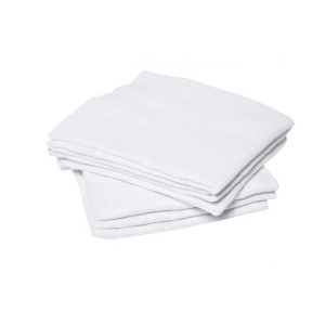 PANO DE FLANELA BRANCA MÉDIO 28x48 KN