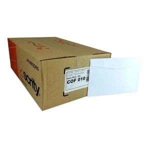 ENVELOPE CARTA BRANCO 114x162 C/1000 UNIDADES COF010 SCRITY