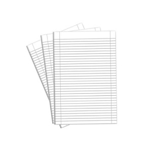 PAPEL ALMAÇO PAUTADO A4 400FLS BRIMPRESS