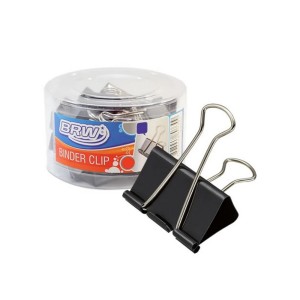 BINDER CLIPS 50MM CAIXA COM 12 UNIDADES BRW