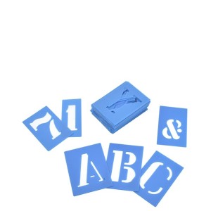 LETRAS E NÚMERO 35MM MOLDE VAZADO ARTPLAS