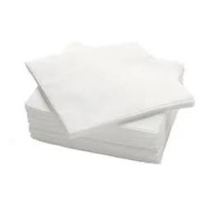 GUARDANAPO CREPADO BRANCO COM 100 UNIDADES BIGPEL