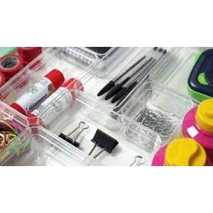 ORGANIZADOR GAVETA ACRÍLICO CLEAR NATURAL OU