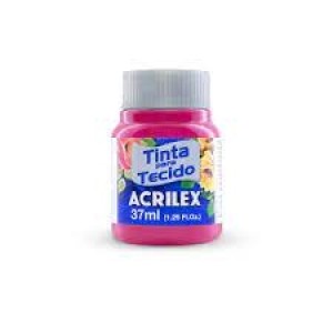 TINTA PARA TECIDO ROSA 37ML ACRILEX