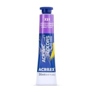 TINTA ACRÍLICA BISNAGA 20ML 321 VIOLETA COBALTO ACRILEX