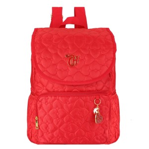 MOCHILA C/ TAMPA CAPRICHO 48889 VERMELHA DERMIWIL