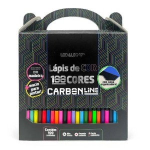 LÁPIS 100 CORES CARBON 94420 LEO&LEO