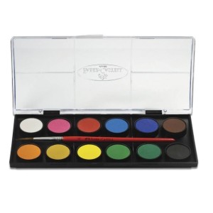 AQUARELA PASTILHA 12 CORES FABER CASTELL