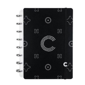 CADERNO INTELIGENTE A5 CRYSTAL SWAROVSKI MONOGRAM