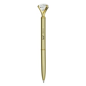 CANETA ESFEROGRÁFICA 1,0MM METÁLICA DIAMOND BRW