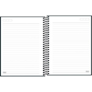 CADERNO 160FLS 10 MATÉRIAS COLEGIAL ZIP PRETO TILIBRA