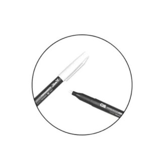 MARCADOR PERMANENTE 1-2MM BRANCO CIS