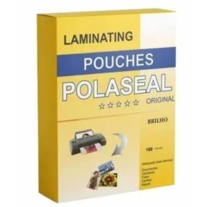 POLASEAL A4 0,07 220x307 C/100 UNIDADES PARA PLASTIFICAÇÃO