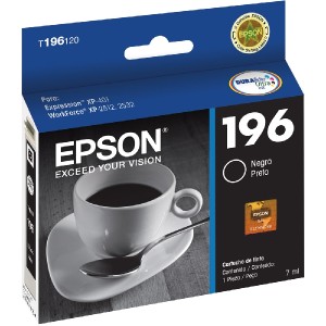 CARTUCHO ORIGINAL T196120 PRETO 5ML  EPSON