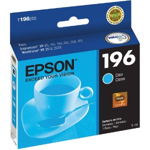 CARTUCHO ORIGINAL T196220 AZUL 4ML EPSON